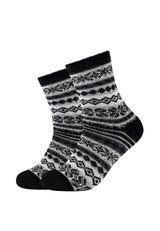 Socken Cosy Double Layer Winter 2er Pack