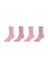 Socken warm & cozy 4er Pack