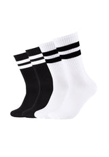Tennissocken Fashion 4er Pack - Tennissocken - camano - ONSKINERY - bündchen:gerippt, Lieferzeit: 3-5 Werktage, material:Baumwollmischung, Men, muster:Uni, optik:gerippt, pack:4er Pack, Socken, trageanlass:Casual/Everyday, trageanlass:Lässig, Unisex, Woman, Women