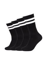 Tennissocken Fashion 4er Pack - Tennissocken - camano - ONSKINERY - bündchen:gerippt, Lieferzeit: 3-5 Werktage, material:Baumwollmischung, Men, muster:Uni, optik:gerippt, pack:4er Pack, Socken, trageanlass:Casual/Everyday, trageanlass:Lässig, Unisex, Woman, Women