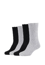 Socken mit Recycled Polyester Cosy 4er Pack - Socken - camano - ONSKINERY - AW 21, bündchen:gerippt, feature:Cozy, Lieferfrist: 3-5 Werktage, Lieferzeit: 3-5 Werktage, muster:Uni, nachhaltigkeit:recycled Polyester, optik:glatt, pack:4er Pack, sohle:Normal, trageanlass:Casual/Everyday, trageanlass:Homewear, Women