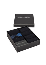 Socken ca-soft gemustert 7er Pack in der Geschenk-Box - Socken - camano - ONSKINERY - box:ja, bündchen:gerippt, Camano, funktion: Ohne Gummidruck, Lieferfrist: 3-5 Werktage, Lieferzeit: 3-5 Werktage, Man, material:Baumwollmischung, Men, muster:Uni, optik:glatt, pack:7er Pack, sohle:Normal, trageanlass:Casual/Everyday, trageanlass:Zum Verschenken, Unisex, weihnachten, woman, Women