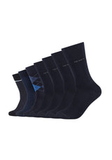 Socken ca-soft gemustert 7er Pack in der Geschenk-Box - Socken - camano - ONSKINERY - box:ja, bündchen:gerippt, Camano, funktion: Ohne Gummidruck, Lieferfrist: 3-5 Werktage, Lieferzeit: 3-5 Werktage, Man, material:Baumwollmischung, Men, muster:Uni, optik:glatt, pack:7er Pack, sohle:Normal, trageanlass:Casual/Everyday, trageanlass:Zum Verschenken, Unisex, weihnachten, woman, Women