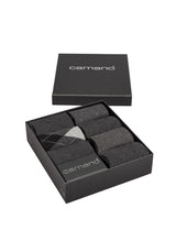 Socken ca-soft gemustert 7er Pack in der Geschenk-Box - Socken - camano - ONSKINERY - box:ja, bündchen:gerippt, Camano, funktion: Ohne Gummidruck, Lieferfrist: 3-5 Werktage, Lieferzeit: 3-5 Werktage, Man, material:Baumwollmischung, Men, muster:Uni, optik:glatt, pack:7er Pack, sohle:Normal, trageanlass:Casual/Everyday, trageanlass:Zum Verschenken, Unisex, weihnachten, woman, Women