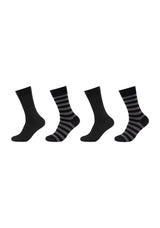 Socken ca-soft stripes 4er Pack