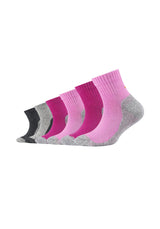 Kinder Funktions-Kurzsocken Pro Tex 6er Pack - Sportsocken - camano - ONSKINERY - AW 21, bündchen:gerippt, eigenschaft:Feuchtigkeitsregulierend, eigenschaft:Gepolsterte Sohle, Kids, Kinder, Kurzsocken, Lieferfrist: 3-5 Werktage, Lieferzeit: 3-5 Werktage, material:Künstliche Fasern, material:Materialmix, material:Technische Fasern, muster:Mehrfarbig, optik:glatt, pack:6er Pack, sohle:Normal, Sport Socken, trageanlass:Sportlich
