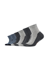 Kinder Funktions-Kurzsocken Pro Tex 6er Pack - Sportsocken - camano - ONSKINERY - AW 21, bündchen:gerippt, eigenschaft:Feuchtigkeitsregulierend, eigenschaft:Gepolsterte Sohle, Kids, Kinder, Kurzsocken, Lieferfrist: 3-5 Werktage, Lieferzeit: 3-5 Werktage, material:Künstliche Fasern, material:Materialmix, material:Technische Fasern, muster:Mehrfarbig, optik:glatt, pack:6er Pack, sohle:Normal, Sport Socken, trageanlass:Sportlich