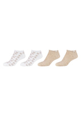 Damen Sneakersocken silky touch 4er Pack