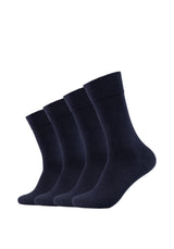 Socken ca-soft mit Bio-Baumwolle 4er Pack - Socken - camano - ONSKINERY - bündchen:gerippt, funktion: Ohne Gummidruck, Lieferzeit: 3-5 Werktage, material:Baumwollmischung, Men, muster:Uni, nachhaltig, nachhaltigkeit:organic cotton, optik:glatt, pack:4er Pack, Socken, sohle:Normal, trageanlass:Casual/Everyday, Unisex, Woman, Women