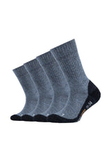 Pro-Tex Funktion Sportsocken, Bund ohne Gummidruck, 4er Pack - Sport Socken - camano - ONSKINERY - bestseller, Kids, material:Baumwolle, material:Baumwollmischung, new, pack:4er Pack