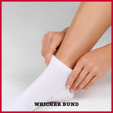 Kurzsocken mit Bio-Baumwolle 6er Pack - Kurzsocken - Mustang - ONSKINERY - bündchen:gerippt, Lieferzeit: 3-5 Werktage, material:Baumwollmischung, muster:Uni, nachhaltig, nachhaltigkeit:organic cotton, optik:glatt, pack:6er Pack, Sneakersocken, sohle:Normal, trageanlass:Casual/Everyday, trageanlass:Lässig, woman, Women