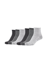 Kurzsocken mit Bio-Baumwolle 6er Pack - Kurzsocken - Mustang - ONSKINERY - bündchen:gerippt, Lieferzeit: 3-5 Werktage, material:Baumwollmischung, muster:Uni, nachhaltig, nachhaltigkeit:organic cotton, optik:glatt, pack:6er Pack, Sneakersocken, sohle:Normal, trageanlass:Casual/Everyday, trageanlass:Lässig, woman, Women
