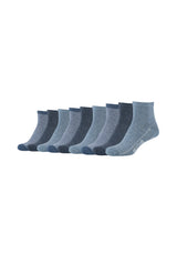 Kurzsocken mit Bio-Baumwolle 6er Pack