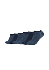 Sneakersocken mit Bio-Baumwolle 6er Pack - Sneakersocken - Mustang - ONSKINERY - bündchen:gerippt, Lieferzeit: 3-5 Werktage, material:Baumwollmischung, Men, muster:Mehrfarbig, nachhaltig, nachhaltigkeit:organic cotton, optik:glatt, pack:6er Pack, Sneakersocken, sohle:Normal, summer, trageanlass:Casual/Everyday, trageanlass:Lässig