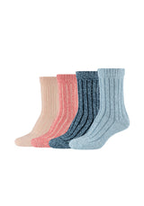 Kuschel-Socken Hygge 4er Pack - Kuschelsocken - s.Oliver - ONSKINERY - bündchen:gerippt, cozy, feature:Cozy, Lieferzeit: 3-5 Werktage, muster:Uni, optik:grob, pack:4er Pack, Socken, trageanlass:Casual/Everyday, trageanlass:Homewear, weihnachten, Woman, Women