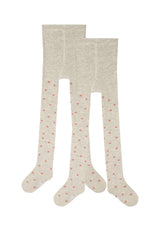 Kinderstrumpfhose originals organic patterned 2er Pack