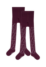 Kinderstrumpfhose originals organic patterned 2er Pack