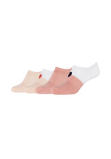 Sneakersocken gerippt 4er Pack