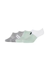 Sneakersocken gerippt 4er Pack