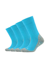 Kinder Pro-Tex Funktion Sportsocken, Bund ohne Gummidruck, 4er Pack