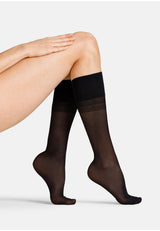Damen Kniestrümpfe fine everyday 4er Pack