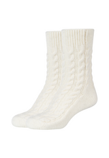 Socken cosy cable stitch 2er Pack