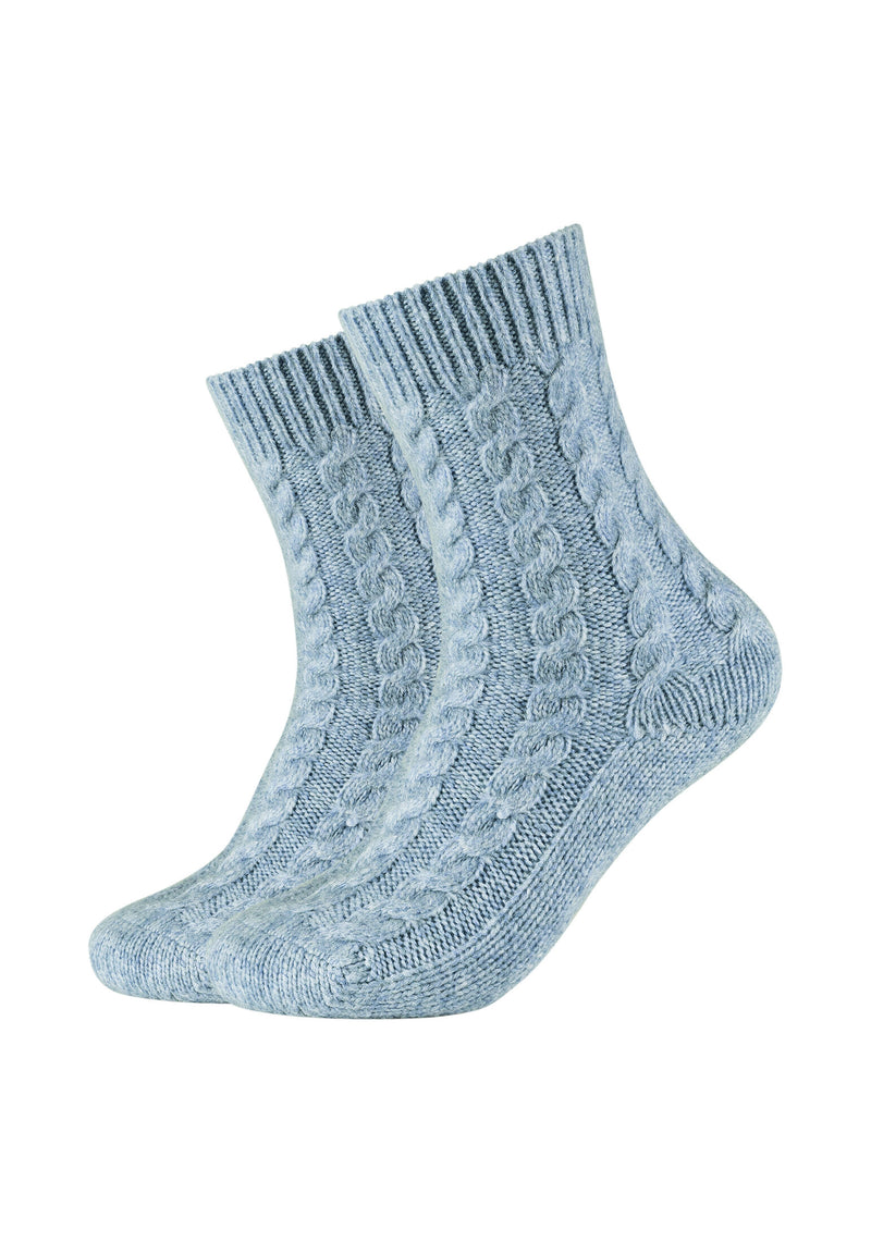 Socken cosy cable stitch 2er Pack