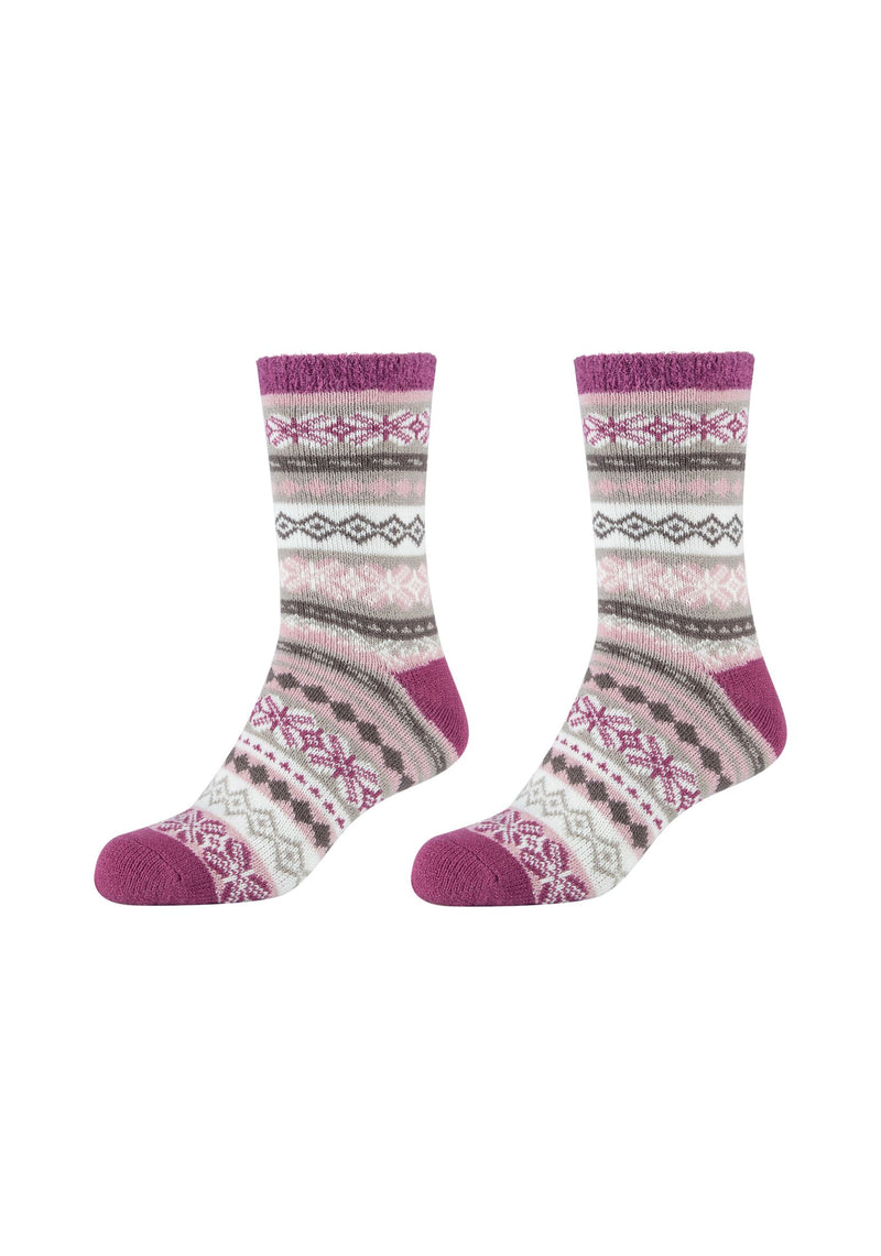 Socken Cosy Double Layer Winter 2er Pack