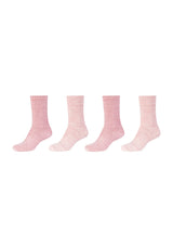 Damen Socken warm & cozy 4er Pack