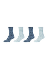 Damen Socken warm & cozy 4er Pack