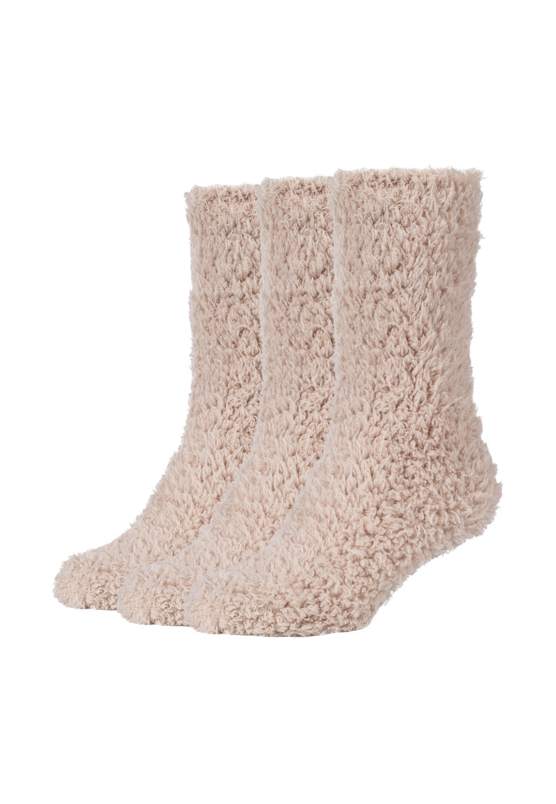 Damen Socken warm & cozy 3er Pack