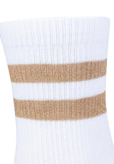 Damen Socken silky touch Lurex 4er Pack