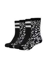 Damen Socken warm & cozy 4er Pack
