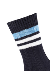 Unisex Socken warm & cozy Bamboo Striped Boot 2er Pack