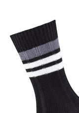 Unisex Socken warm & cozy Bamboo Striped Boot 2er Pack