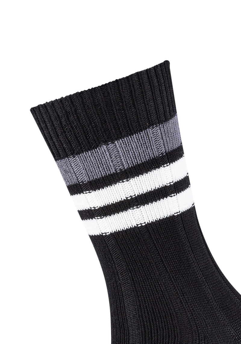 Unisex Socken warm & cozy Bamboo Striped Boot 2er Pack