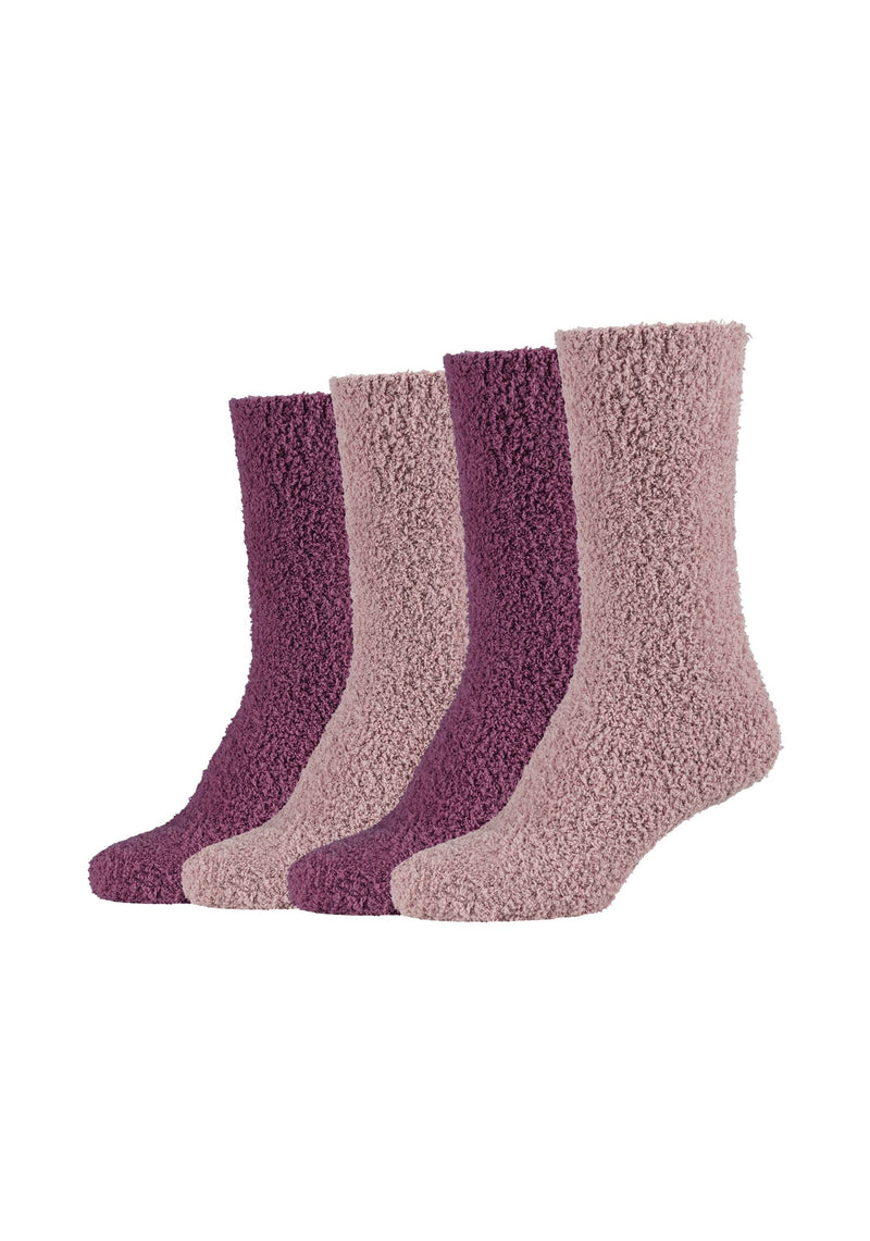 Socken mit Recycled Polyester Cosy 4er Pack