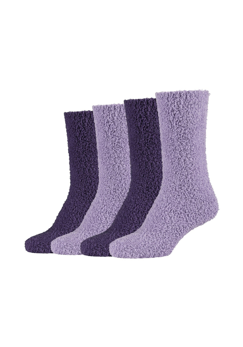 Socken mit Recycled Polyester Cosy 4er Pack