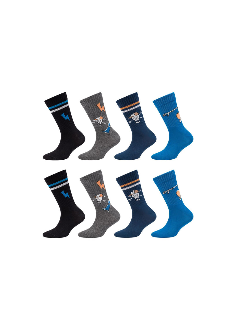 Kinder Socken ca-soft 8er Pack