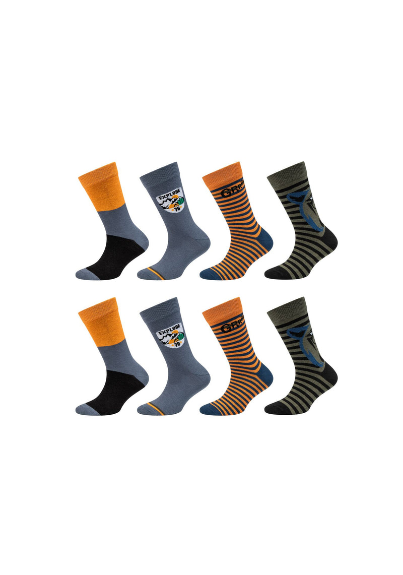 Kinder Socken ca-soft 8er Pack