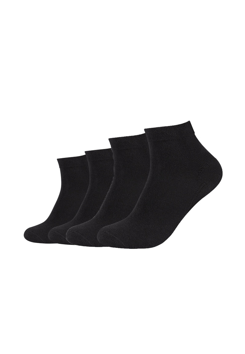 Unisex Kurzsocken ca-soft Bamboo 4er Pack