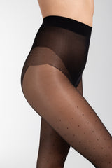 Damen Strumpfhose shape & dots 20 DEN 1er Pack