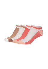 Damen Sneakersocken silky touch 4er Pack