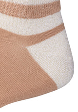 Damen Sneakersocken silky touch lurex 4er Pack
