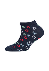 Kinder Sneakersocken ca-soft motiv 8er Pack