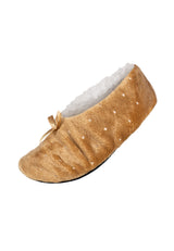 Damen Slipper cozy glitter dots 1er Pack