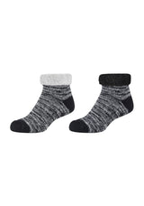 Damen Kurzsocken warm & cozy 2er Pack