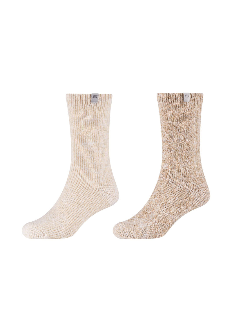 Socken warm & cozy Lurex 4er Pack