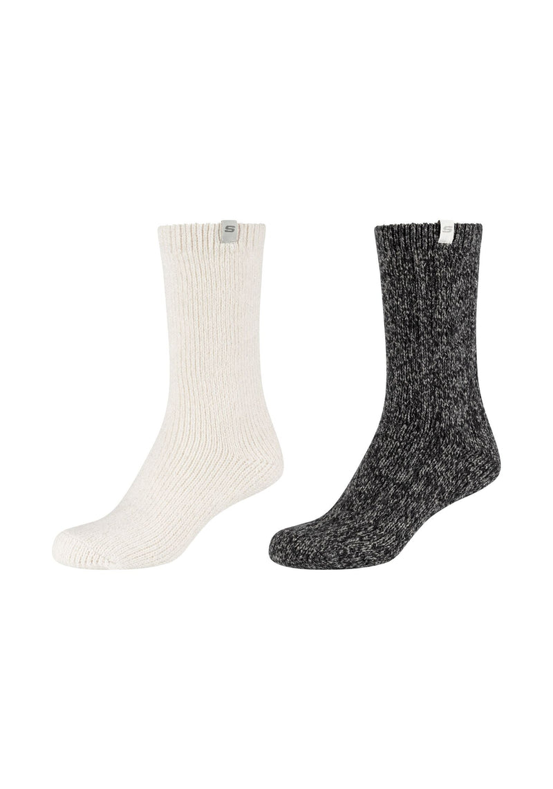 Socken warm & cozy Lurex 4er Pack
