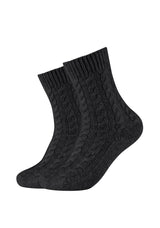 Socken cosy cable stitch 2er Pack